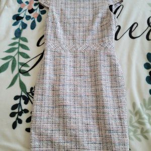 Pink Tweed Banana Republic Dress